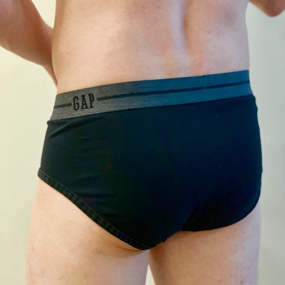 GAP men's underwear blk on blk sz M - Picture 2 of 3